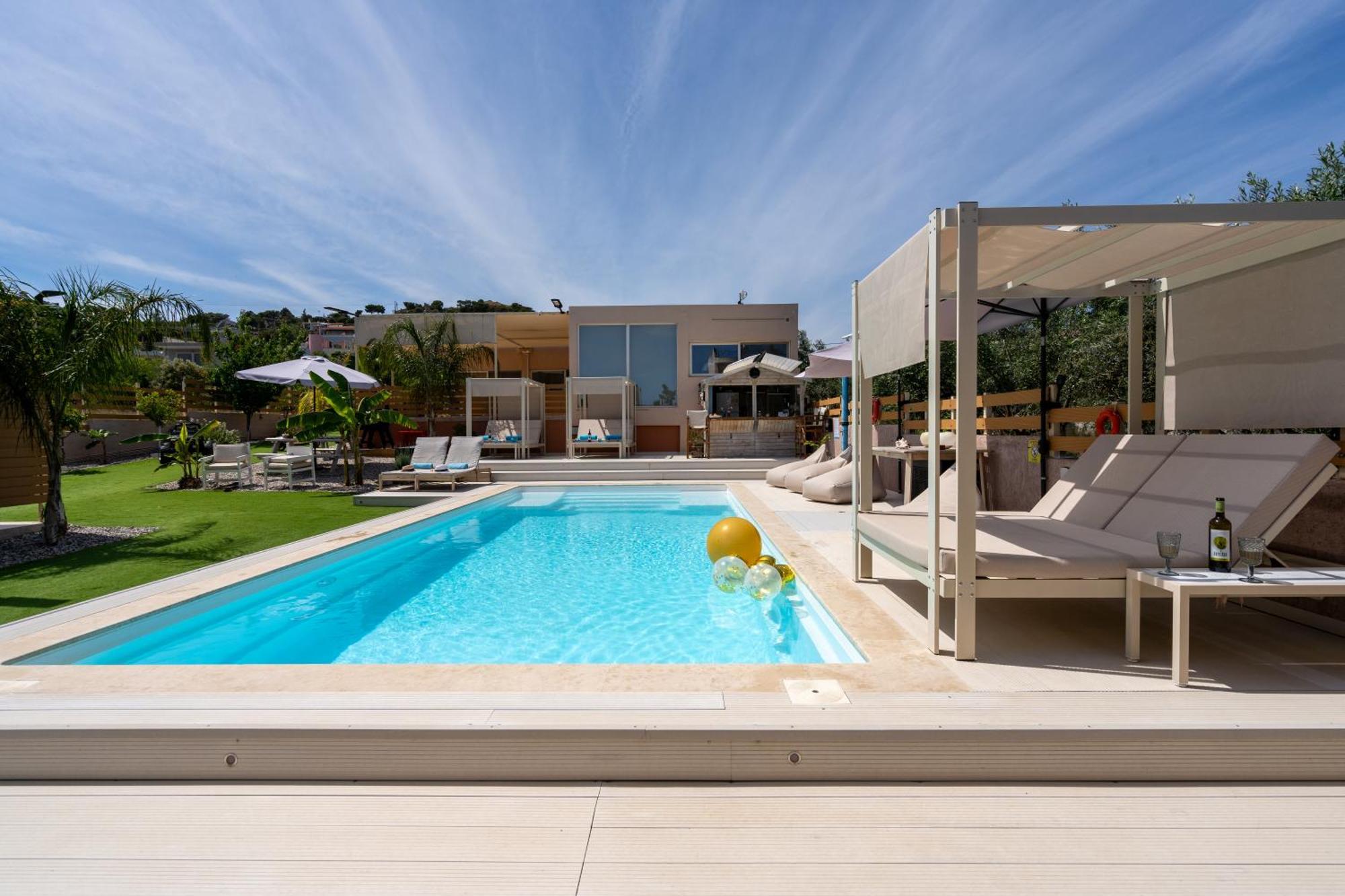 Modular Bungalows With Heated Pool Artemis Greece Εξωτερικό φωτογραφία