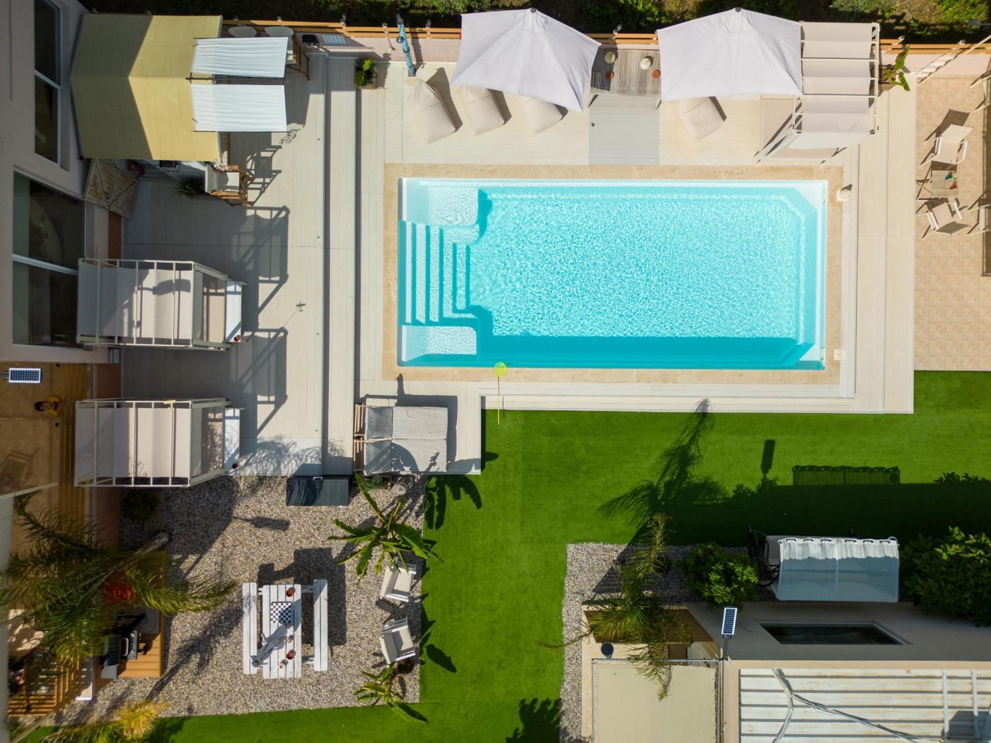 Modular Bungalows With Heated Pool Artemis Greece Εξωτερικό φωτογραφία